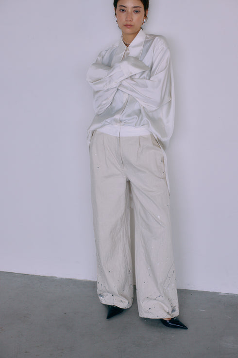 ✧ NEW ✧ silky drape shirt(予約商品)